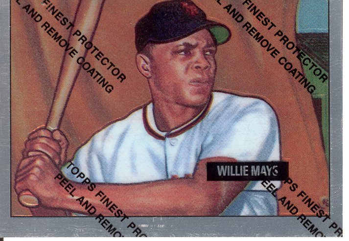 1997 Topps Mays Finest #1 1951 Bowman