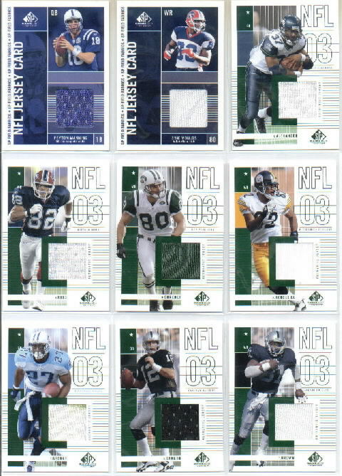 2003 SP Game Used Edition #152 Josh Reed JSY