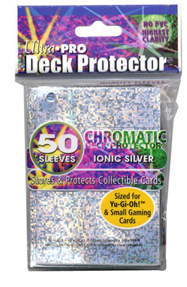 Ultra Pro Silver Chromatic Deck Protector (Pack of 50) - MINT