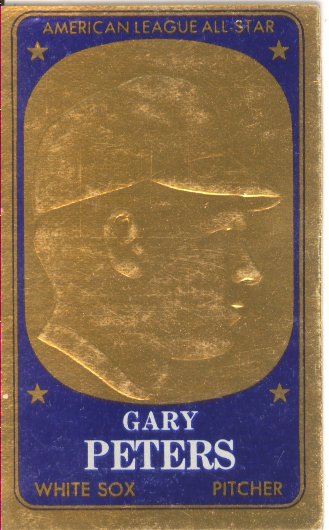 1965 Topps Embossed #18 Gary Peters