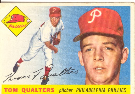 1955 Topps #33 Tom Qualters