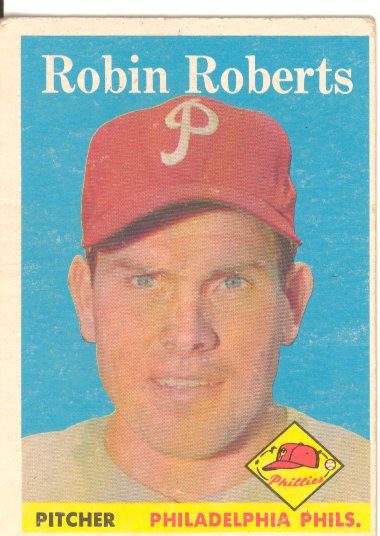 1958 Topps #90 Robin Roberts