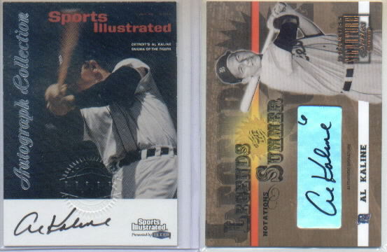 1999 Sports Illustrated Greats of the Game Autographs #38 Al Kaline