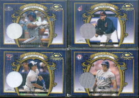 2003 Timeless Treasures Rookie Year Parallel #5 Sean Casey Jsy/97