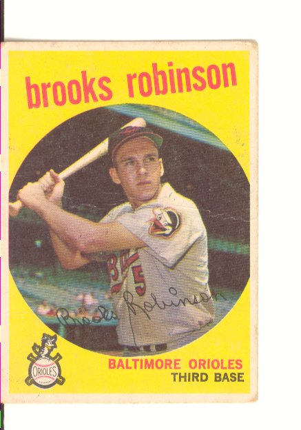 1959 Topps #439 Brooks Robinson