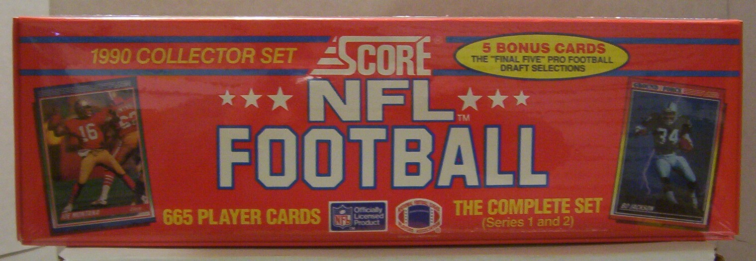 1990 Score NFL Football Factory Set