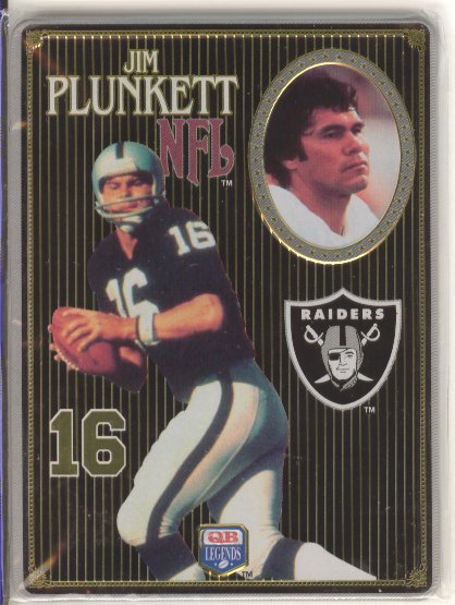 Jim Plunkett 1974 Topps New England Patriots Football Wonder Bread