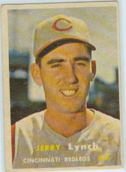 1957 Topps #358 Jerry Lynch