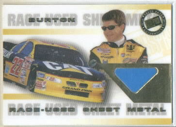 2000 VIP Sheet Metal SM1 Ward Burton Race Used Serial 004 200