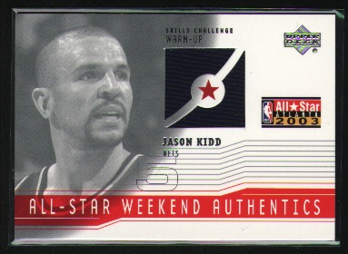 2003-04 Upper Deck All-Star Weekend Authentics #ASJK Jason Kidd