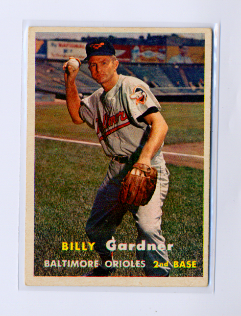 1957 Topps #17 Billy Gardner