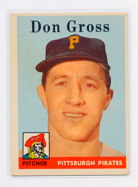 1958 Topps #172 Don Gross