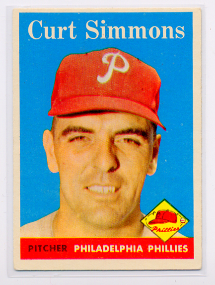 1958 Topps #404 Curt Simmons