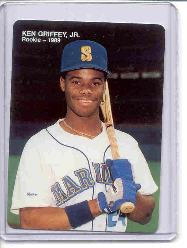 1989 Mother's Griffey Jr. #3 Ken Griffey Jr./(Looking straight/ahead with bat