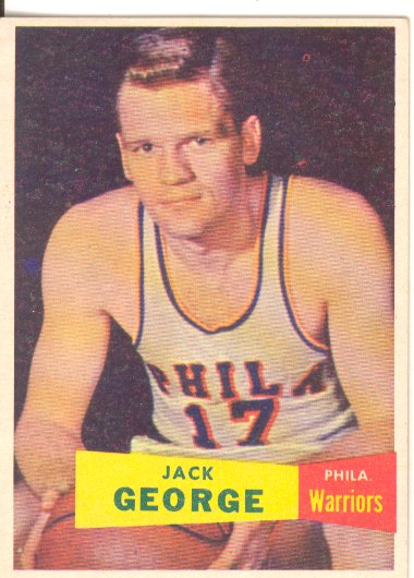 1957-58 Topps #67 Jack George