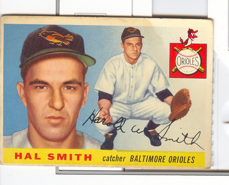 1955 Topps #8 Harold Smith RC
