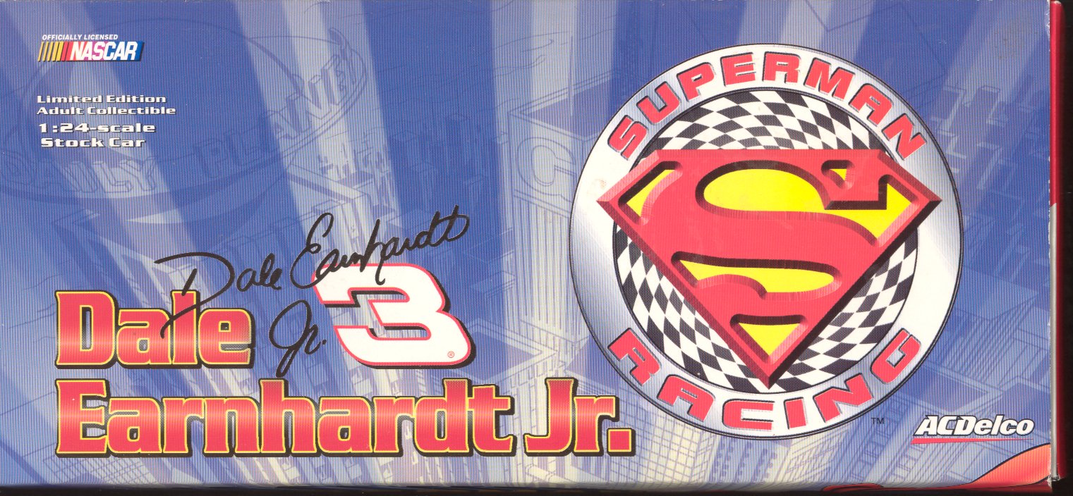 1999 Action Racing Collectables 1:24 #3 D.Earnhardt Jr./AC Delco/Superman Bank