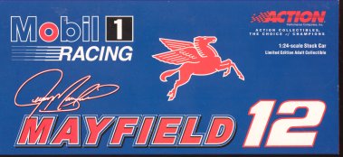 2001 Action Racing Collectables 1:24 #12 J.Mayfield/Mobil 1/3732