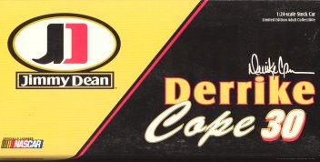 1999 Action Racing Collectables 1:24 #30 D.Cope/Jimmy Dean