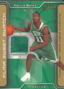 2003-04 Flair Sweet Swatch Patches #MB Marcus Banks
