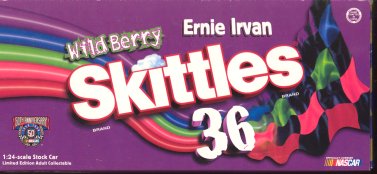 1998 Action Racing Collectables 1:24 #36 E.Irvan/Skittles/10,008
