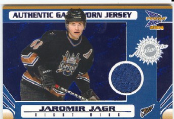 2003-04 Pacific Prism Blue #150 Jaromir Jagr JSY