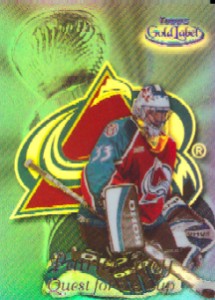 1999-00 Topps Gold Label Quest for the Cup Black #QC4 Patrick Roy