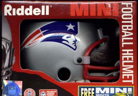 New England Patriots Riddell Mini Helmet