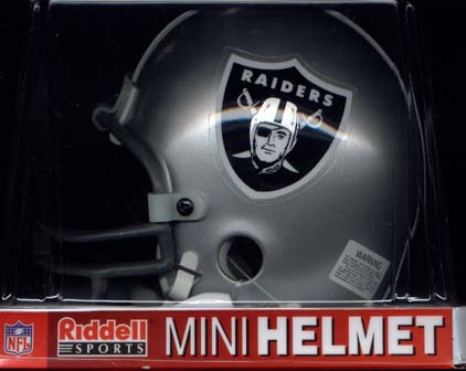 Oakland Raiders Riddell Mini Helmet