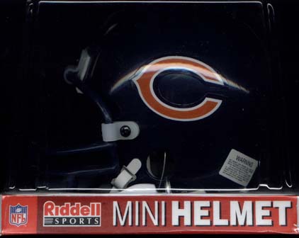 Chicago Bears Riddell Mini Helmet