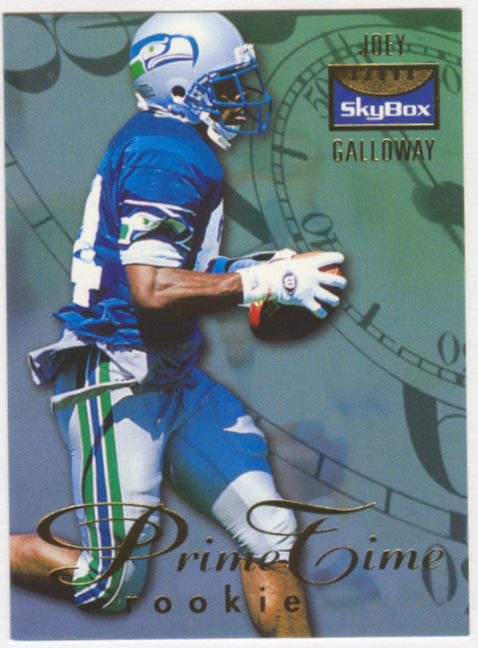 1995 SkyBox Premium Prime Time Rookies #PT3 Joey Galloway