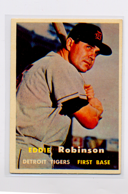 1957 Topps #238 Eddie Robinson