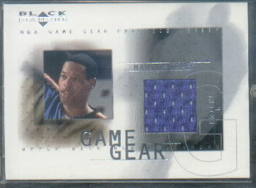 2000-01 Black Diamond Game Gear #MC Marcus Camby