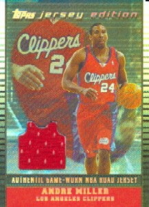 2002-03 Topps Jersey Edition Black #JEALM Andre Miller R
