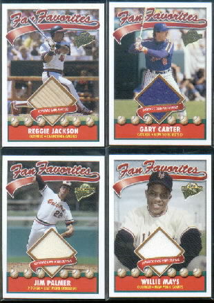2004 Topps All-Time Fan Favorites Relics #WM Willie Mays Uni