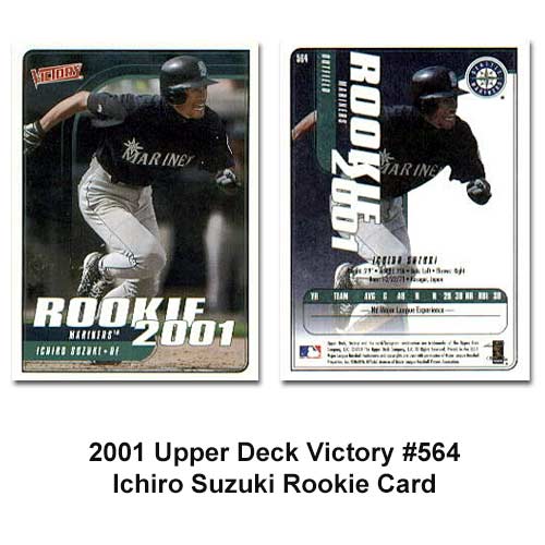 2001 Upper Deck Victory #564 Ichiro Suzuki RC
