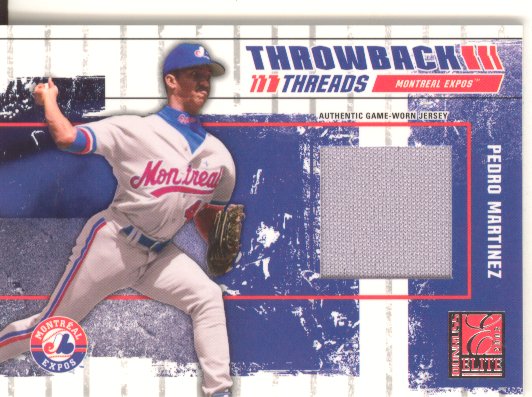 Throwback Montreal Expos Pedro Martinez Vintage Baseball 