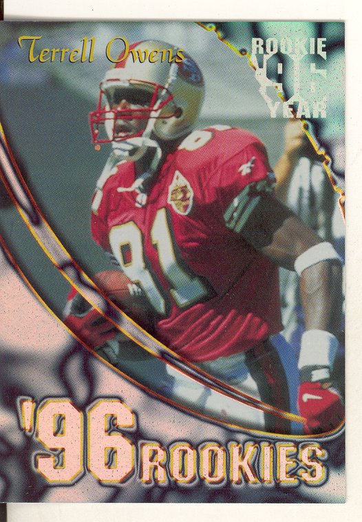 1997 Collector's Edge Masters 1996 Rookies #23 Terrell Owens - NM-MT