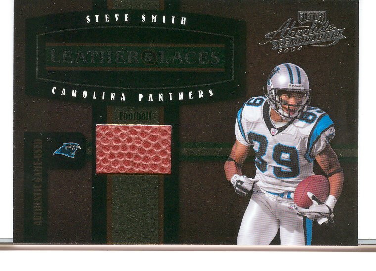 2004 Absolute Memorabilia Leather and Laces Combos #LL23 Steve Smith