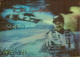 1992 Wheels Dale Earnhardt Tribute Hologram #1G Dale Earnhardt Gold