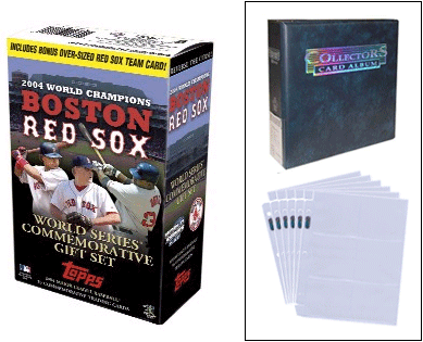 2004 Topps World Series Champions Boston Red Sox Commemorative Gift Set