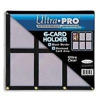 Ultra Pro 6 (six) Card Holder Screwdown