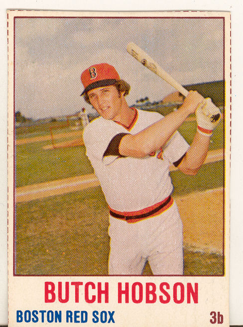  1977 Topps # 89 Butch Hobson Boston Red Sox (Baseball