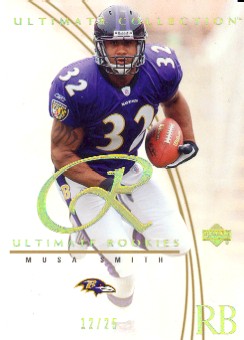 2003 Ultimate Collection Gold #82 Musa Smith/25