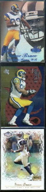 1998 Flair Showcase Legacy Collection Row 3 #65 Isaac Bruce