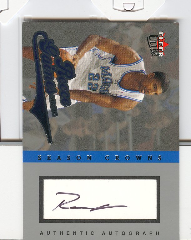2004-05 Ultra Season Crowns Autographs #RG Reece Gaines/386