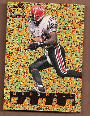 1994 Pacific Knights of the Gridiron #10 Marshall Faulk