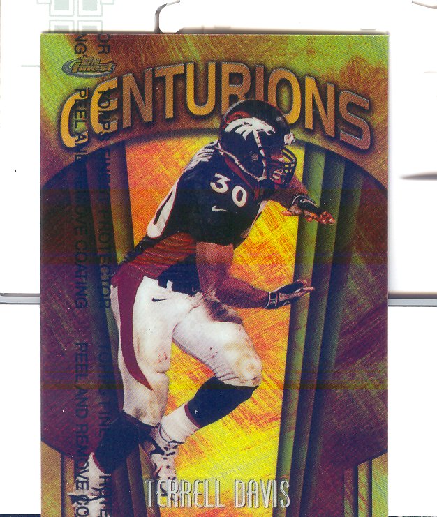 1998 Finest Centurions #C5 Terrell Davis