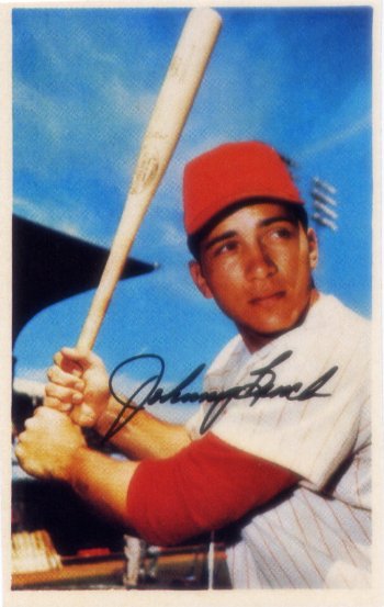 1969 MLB PhotoStamps #127 Johnny Bench