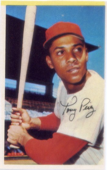 1969 MLB PhotoStamps #134 Tony Perez